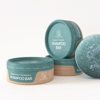 Emballages de bâtonnets de baume à lèvres solides naturels ronds personnalisés, contenants écologiques en carton kraft avec logo