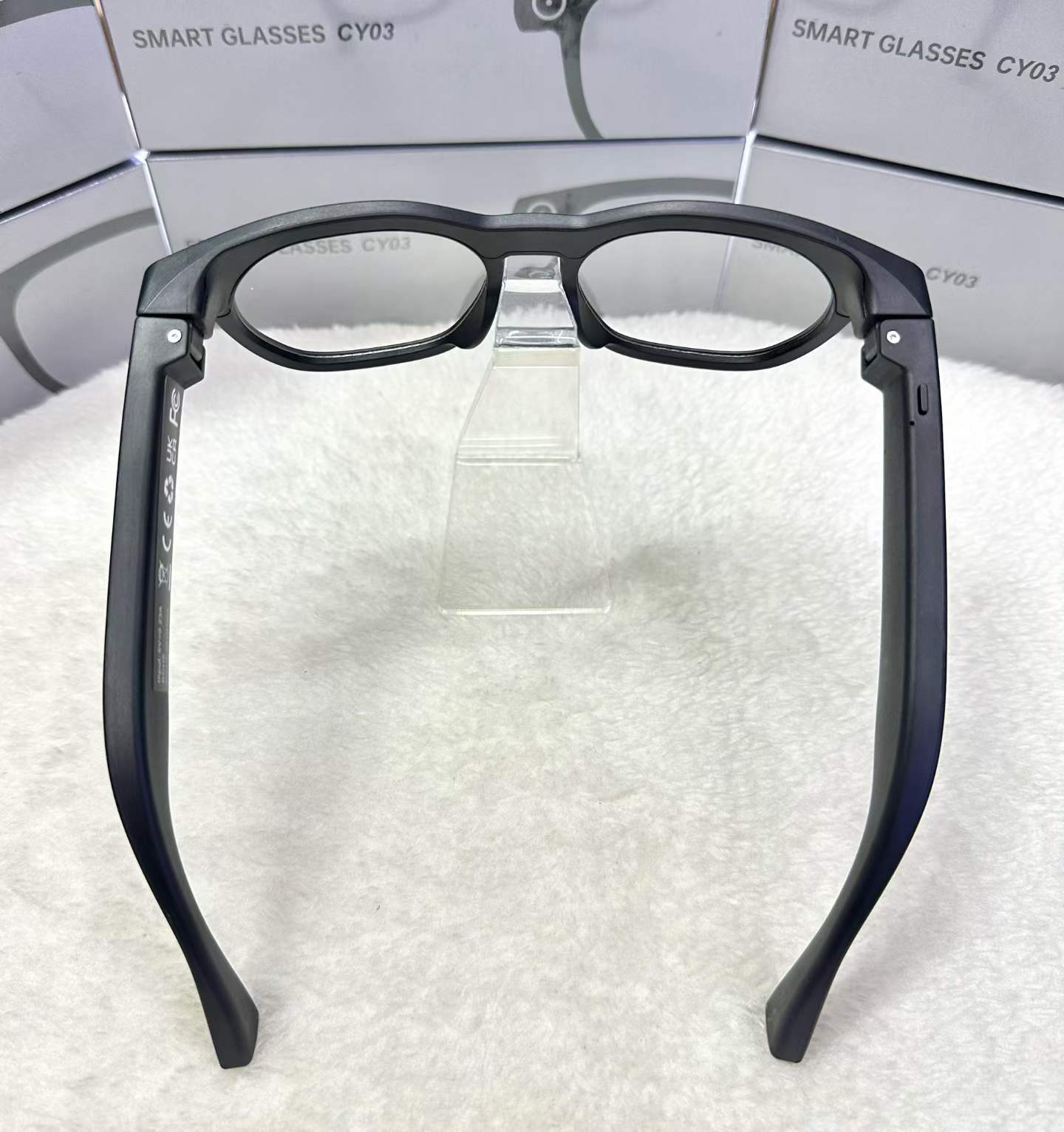 Wholesale AI Smart Glasses Camera 8MP HD Video with AI Translation and AI Voice Command Wearable Glasses TikTok Live Men Women · image 4