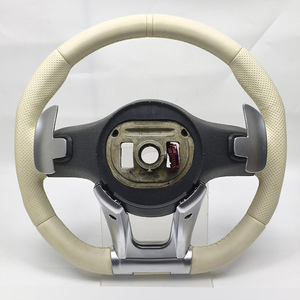 Volante in Pelle per <span class=keywords><strong>Mercedes</strong></span> <span class=keywords><strong>Serie</strong></span> A, B, <span class=keywords><strong>C</strong></span>, E, S, G, V, CLS, GLC, GLE, GLS, GLA con Pulsanti Multifunzione - Product Image 3