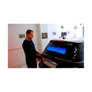 Adesivi per Auto EL 700x150mm con Modalità Lampeggiante Controllata dalla Voce, Montaggio Superficiale per Parabrezza Auto, Lampeggiante con Musica per Attirare gli Ospervoidi - Product Image 3