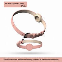 Collier pour chien GPS personnalisable avec AirTag intégré, réglable, confortable et doux – Le plus vendu