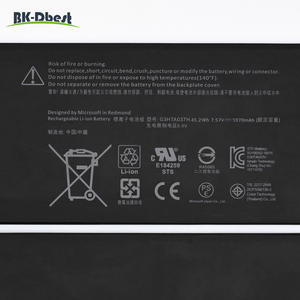 ラップトップバッテリーBK-Dbest工場卸売りMicrosoft Surface Laptop 2 1782 G3HTA037H - Product Image 3