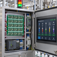 Manufaktur Perakitan PCB PCBA Satu Atap, Kontrol Industri PCB Gerber BOM Kustom Dari Prototipe Hingga Produksi Massal