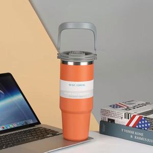 Wholesale 20oz/25oz/30oz/35oz/40oz Double Wall Stainless Steel Vacuum <b>Flask</b> Customized Logo Thermos Tumbler for Sports Fitness - Product Image 4