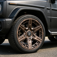 Rines de Aleación Personalizados 17x8.5 18x8.5 20x9 6x139.7 4x4 Estilo Beadlock para Nissan Navara Isuzu D-MAX Toyota FJ Cruiser