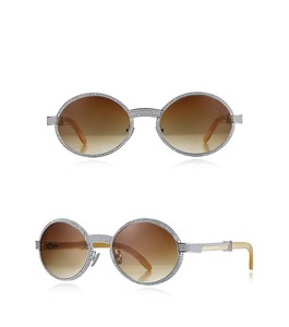 Top Demanded Moissanite Diamond Decor Sunglasses UV Protection Designer Shades for Outdoor Activities Available for Sale - Product Image 4