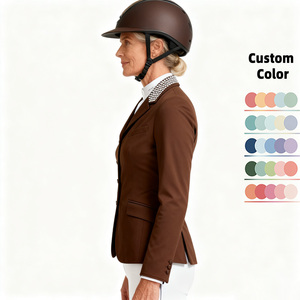 Maßgeschneiderte Reitjacke Modische Reitbekleidung Langarm Diamantkragen Formelle Wettkampf-Reitjacke - Product Image 3