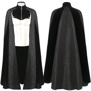 Gabardina Larga de Poliéster para Hombre, Estilo Caballero, para Halloween, Espectáculos, Fiestas - Product Image 1