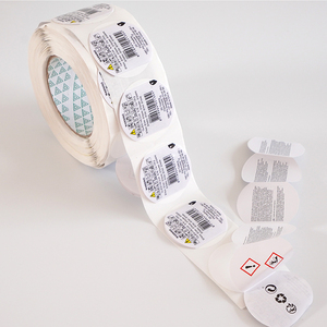 カスタマイズされた多層防水折りたたみ小冊子ラベルステッカー二層接着剤食品化粧品液体コンドーム薬 - Product Image 6