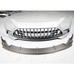 Nuevo Kit de Carrocería con Guardabarros Delantero de Fibra de Carbono y Luz Antiniebla para Benz, Modificación y Mejora de Automóviles 2015-2023 - Product Image 1