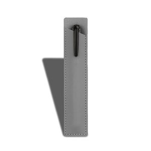 Bolsa de cuero PU de alta calidad de lujo Funda de pluma de cuero artificial Regalos de negocios Bolsa de pluma para pluma única - Product Image 4