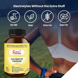 Capsules d'électrolytes premium avec vitamine D pour soutenir l'endurance, compléments sportifs pour adultes, capsules d'électrolytes - Product Image 3