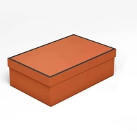 Boîte à chaussures haut de gamme Heaven and Earth Lid, boîte cadeau en carton rigide pour chaussures de créateurs, vêtements, logistique e-commerce, emballage personnalisé