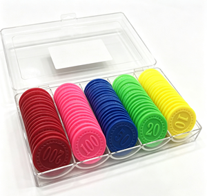 Fichas de Póker de Arcilla Personalizadas para Salas de Juego, Colores y Logotipo Personalizables - Product Image 4