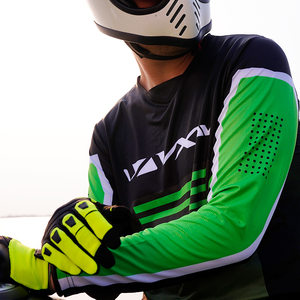 Tùy Chỉnh Người Đàn Ông Của Polyester Racing Jersey Thoáng Khí Tự Động & Xe Máy Moto <span class=keywords><strong>Race</strong></span> Mặc Cá Nhân Thăng hoa MX Áo Sơ Mi - Product Image 2