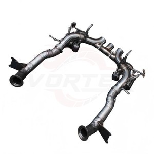 Sistema de Escape con Válvulas Vortex SS304, Escudo Térmico y Downpipes para Ferrari 458 Italia Spider 4.5L V8, Ajuste Directo, Alto Rendimiento - Product Image 2
