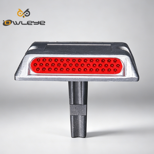 OWLEYE RSA3 Riflettore in Alluminio ad Alta Luminosità con 43/28 Perle, Gambo da 60mm, Certificazione IP68, Prismatico ad Alta Intensità per Traffico Intenso - Product Image 1