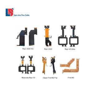 Venta al por mayor Spin Axis Flex Cable para <span class=keywords><strong>Motorola</strong></span> <span class=keywords><strong>Razr</strong></span> <span class=keywords><strong>2020</strong></span> 5G 2022 <span class=keywords><strong>Razr</strong></span> 40 50 Ultra Spin Axis Main Flex para Oppo Find N2 Flip N3 - Product Image 1