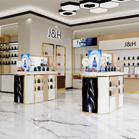 Testeur de parfums pour femmes Vitrine de l'île Vitrine de l'île Meubles de vitrine de magasin Étagère à parfum pour bouteilles de Cologne