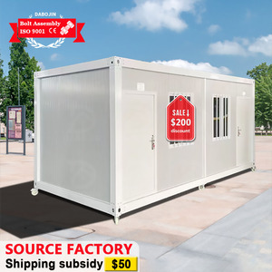 Tiny House on Wheels Container bar Tiny House con cocina y baño Panel sándwich de casa móvil aislado - Product Image 2