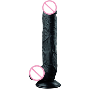 Color y tamaño personalizados, 11 pulgadas, tamaño grande, pene, juguete sexual para adultos, Consolador de PVC realista para mujeres - Product Image 5