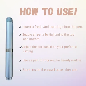 Luxury Black Aluminum <b>Magic</b> <b>Pen</b> Reusable Skin Care <b>Pen</b> 3ml Cartridge | Eco-Friendly Clinical Precision Broad - Product Image 4