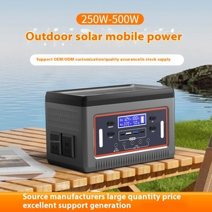 Portable 220V Power Station High Outdoor <b>Backup</b> <b>Battery</b> Jump Home Emergency Camping Generator for Live XRN-250w Sine Wave Power - Product Image 5