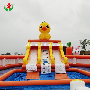 Selling Children's Party Games Inflatable Water <strong>Slides</strong> Jumping Inflatable Castles and <strong>Swimming</strong> <strong>Pools</strong> with Water Guns - Product Image 3
