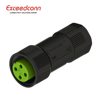 Chine usine Exceedconn Offre Spéciale 4 broches femelle connecteur pour onduleur