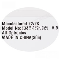 Écran LCD 8,4 pouces G084SN05 V.9 G084SN05 V.8 G084SN05 V9 G084SN05 V8 pour la console de programmation KUKA KRC4