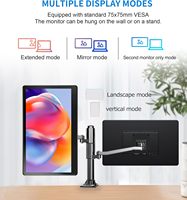 Neuer Industrieller 10-Punkt-Kapazitiver Touchscreen-Monitor 15,6 Zoll Display Reibungslose Leistung Schwarze Farbe 3 Jahre Garantie für Unternehmen