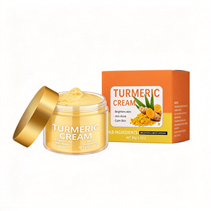 Private Label Turmeric Face <b>Cream</b> with Natural Vitamin C Moisturizing Facial <b>Cream</b> Improves Blemish and Dull <b>Skin</b> - Product Image 1