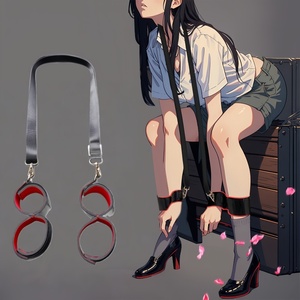 Accessori per Bondage SM per Uomini e Donne con Legacci per Gambe Divaricate, Mani e Piedi, Set <span class=keywords><strong>di</strong></span> Addestramento per Coppie, Manette, Giocattoli Sessuali - Product Image 1