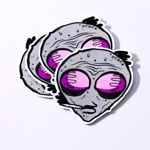 Autocollant imperméable en vinyle personnalisé, auto-adhésif résistant aux UV, en PVC, avec Logo de société, découpé - Product Image 4