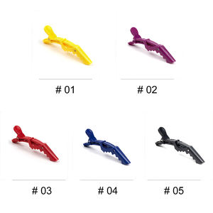 Molletta a becco d'anatra fatta a mano in plastica Color <span class=keywords><strong>grande</strong></span> frangetta semplice con fermaglio in ABS - Product Image 5