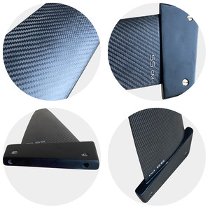 <span class=keywords><strong>Aletas</strong></span> de tabla de surf personalizadas de fibra de carbono de alta resistencia - Product Image 3