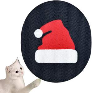 2024 a parete Pet artiglio Board gatto Scratcher cartone verticale gatto graffio cane gatto mobili per proteggere i giocattoli di natale - Product Image 1