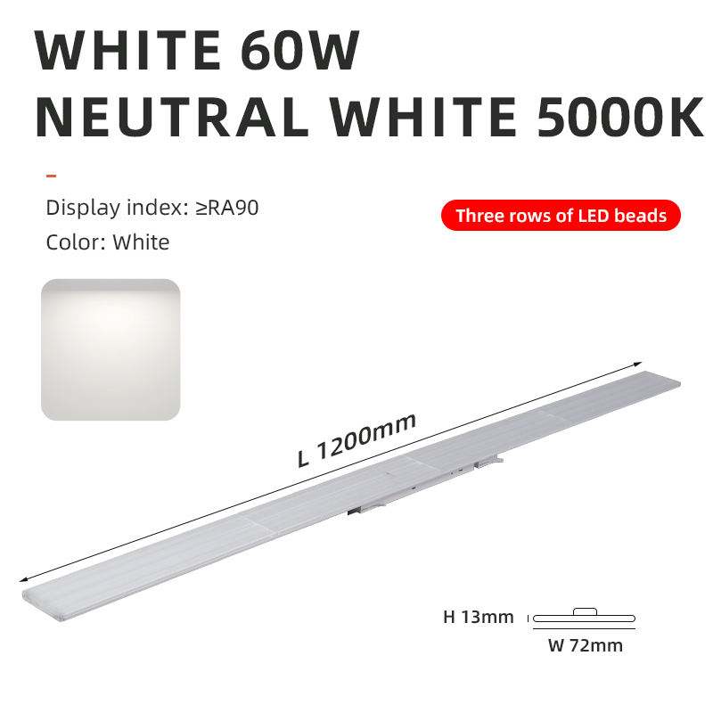 L1200mm/60W/5000k