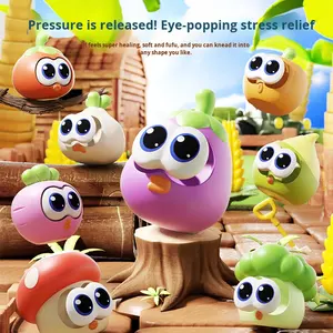 YD TOYS Jouet à presser Pop-Eye pour enfants, dinosaure, dauphin, requin, amusant, anti-stress, en vinyle, pour les âges de 7 à 14 ans, modèle K055 - Product Image 4