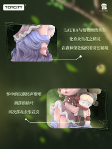 TOYCITY <span class=keywords><strong>Laura</strong></span> Girl 18cm figura de resina de gran tamaño 200% serie de flores eternas juguetes de arte coleccionables Anime muñeca cajas misteriosas - Product Image 4