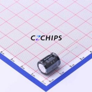 Condensador Electrolítico de Aluminio de Orificio Pasante 16PX1000MEFC10X12.5, Orificio Pasante, D10xL12.5mm, 1000uF, 20%, 16V, 640mA-120Hz - Product Image 1