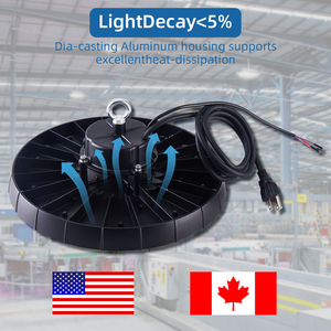 Lampu High Bay <span class=keywords><strong>LED</strong></span> UFO Super Terang 150W 200W 240W untuk Penerangan Industri Dalam Ruangan, Lampu <span class=keywords><strong>LED</strong></span> untuk Garasi, Pabrik, Bengkel, Gudang - Product Image 6