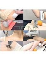 Masseur corporel personnalisable à 360 degrés pour drainage lymphatique, machine amincissante, appareil anti-cellulite à rouleaux, rouleau 8D