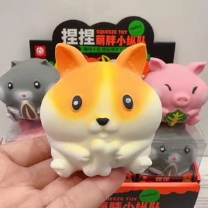 Lot de 12 Squishies en Mousse PU : Hamster, Cochon, Chien, Chat, Champignon, Ours – Jouets Squishy à Remontée Lente, Jouets Anti-Stress - Product Image 4