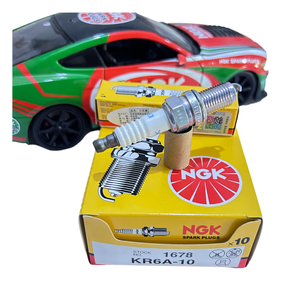 Bán Buôn Orginal Chính Hãng Ngk Bugi 1678 KR6A-10 Made Tại Nhật Bản Cho <span class=keywords><strong>Suzuki</strong></span> Alto Beidou Sao X5 K10B <span class=keywords><strong>K14B</strong></span>-D Denso xu20epru - Product Image 1