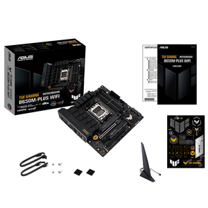 ASUS TUF B650M-PLUS เกมมาเธอร์บอร์ด WIFI Micro-ATX พร้อมซ็อกเก็ต AMD รองรับ AM5 AMD ZEN ry7000 Series Desktop CPU - Product Image 6