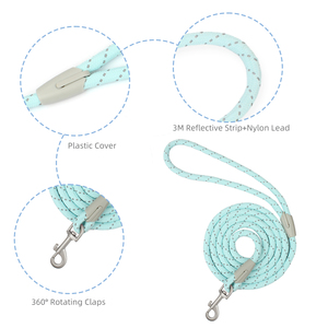 La mejor correa para perros, cuerda de lujo de nailon reflectante para perros pequeños, medianos, para caminar, entrenamiento, cachorro, gatito, gato, correas para mascotas - Product Image 3