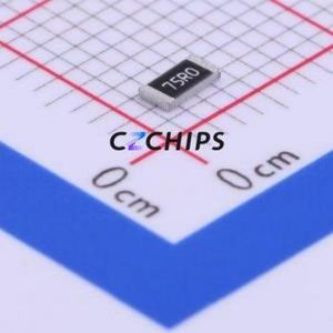 ตัวต้านทานแบบ SMD รุ่น PTFR1206B75R0P9 ขนาด 1206 (ประเภท: ฟิล์มบาง) (ความต้านทาน: 75 โอห์ม ความแม่นยำ: 0.1%) - Product Image 1