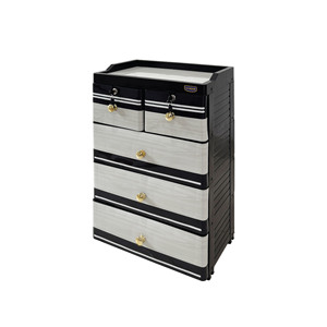 Armoire à tiroirs générique (4 empilements), idéale pour une solution de rangement polyvalente, alliant durabilité et design moderne - Product Image 2
