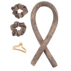 Attaches pour cheveux en tissu tie-dye, accessoires pour cheveux pour femmes, usage quotidien, lot de 4 - Product Image 5